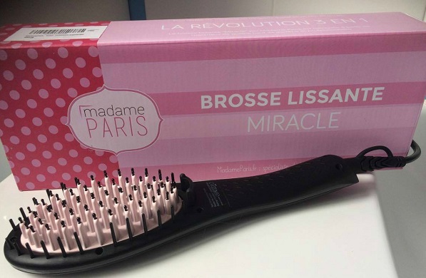 Comment acheter la brosse lissante chauffante madame paris miracle